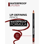 FLOMAR WATERPROOF LIPLINER 211 CLSSCL BRWN - ladyy